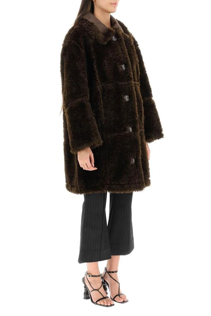 商品STAND STUDIO|'SAMIRA' REVERSIBLE FAUX SHEARLING COAT,价格¥1659,第3张图片详细描述