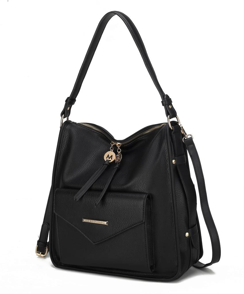 Vanya Vegan Leather Shoulder Handbag 商品