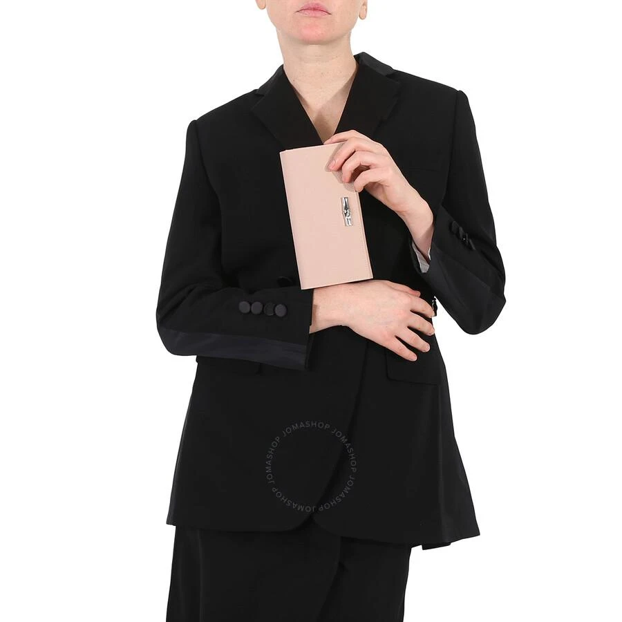 商品Longchamp|Roseau Powder Ladies 3.9 x 7.7 in Wallets L3146HPN133,价格¥1495,第2张图片详细描述