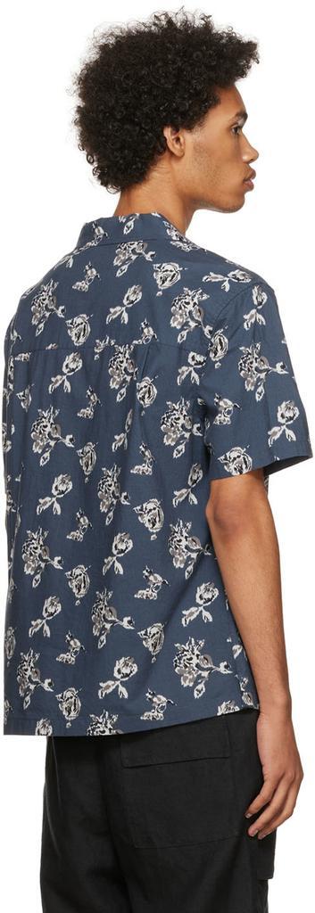 商品Vince|蓝色 Ikat Floral Print 衬衫,价格¥2611,第5张图片详细描述