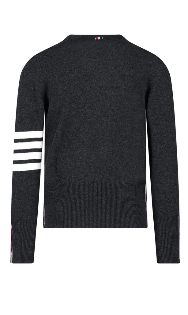 商品Thom Browne|Thom Browne 4-Bar Crewneck Jumper,价格¥7475,第2张图片详细描述