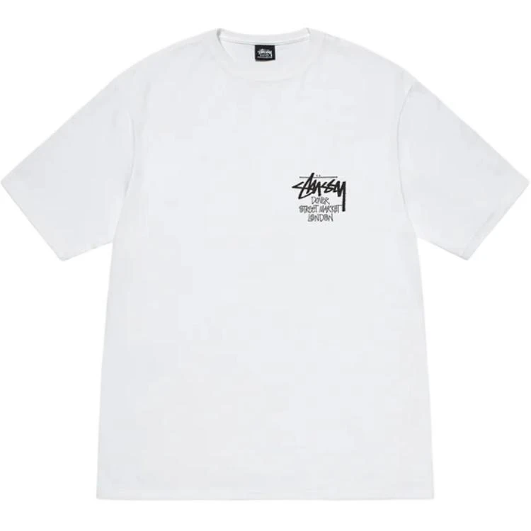 商品[国内直发] STUSSY|FW24 DSM London 限定系列 London T-Shirt 背面徽标字母印花圆领短袖美式复古T恤 男女同款,价格¥819,第5张图片详细描述