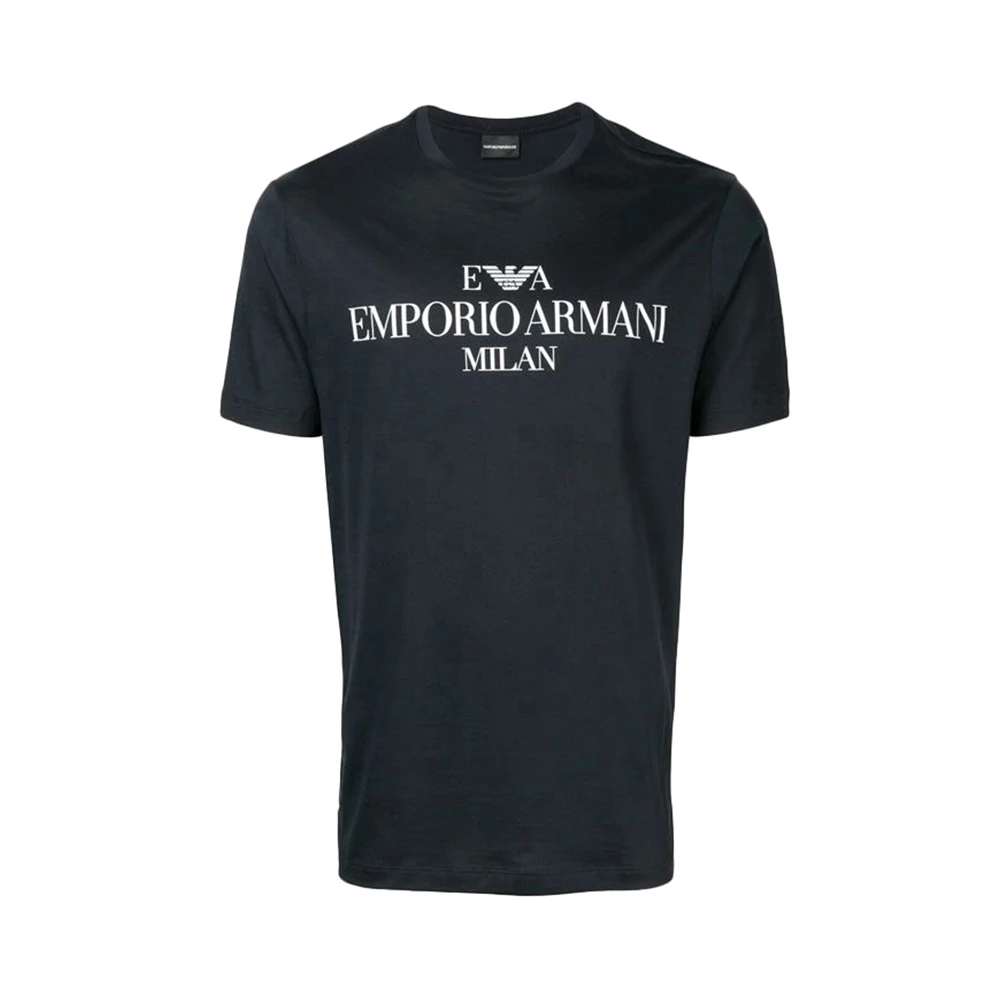 商品Emporio Armani|Emporio Armani 安普里奥 阿玛尼 男士短袖T恤深蓝色 3G1TM4-1JHRZ-0920,价格¥362,第1张图片