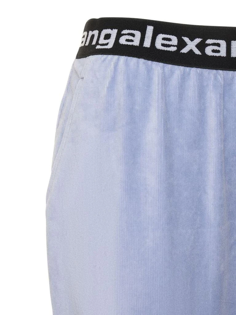 商品Alexander Wang|Stretch Corduroy Sweatpants W/ Logo,价格¥2173,第4张图片详细描述