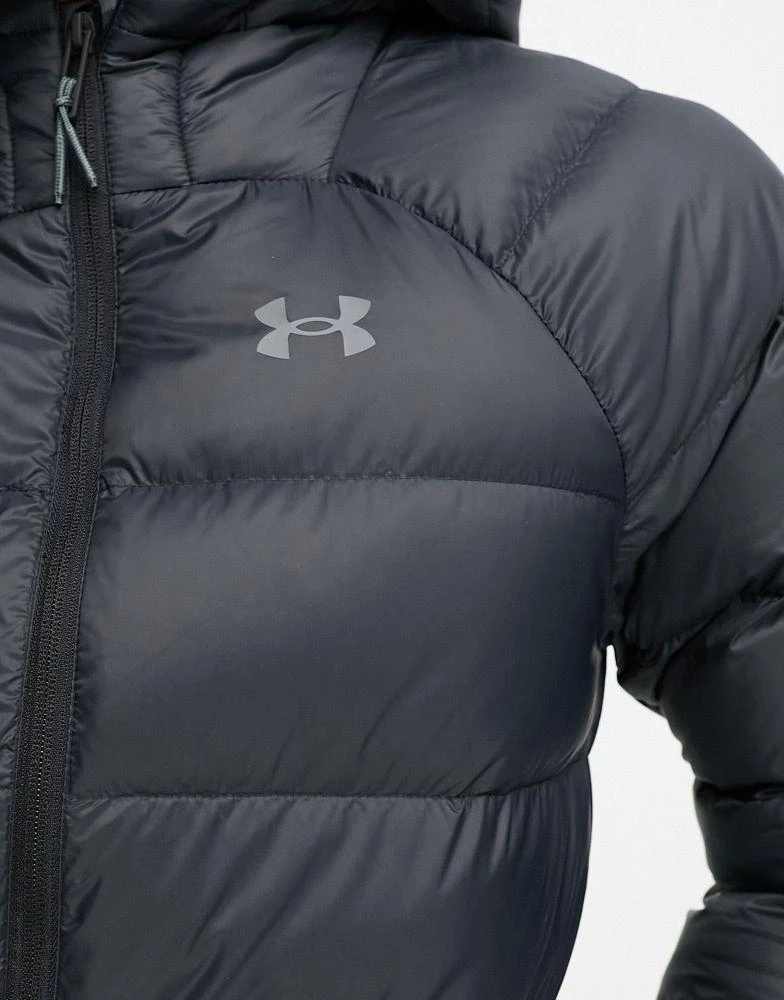 商品Under Armour|Under Armour down 2.0 puffer jacket with hood in black,价格¥687,第4张图片详细描述