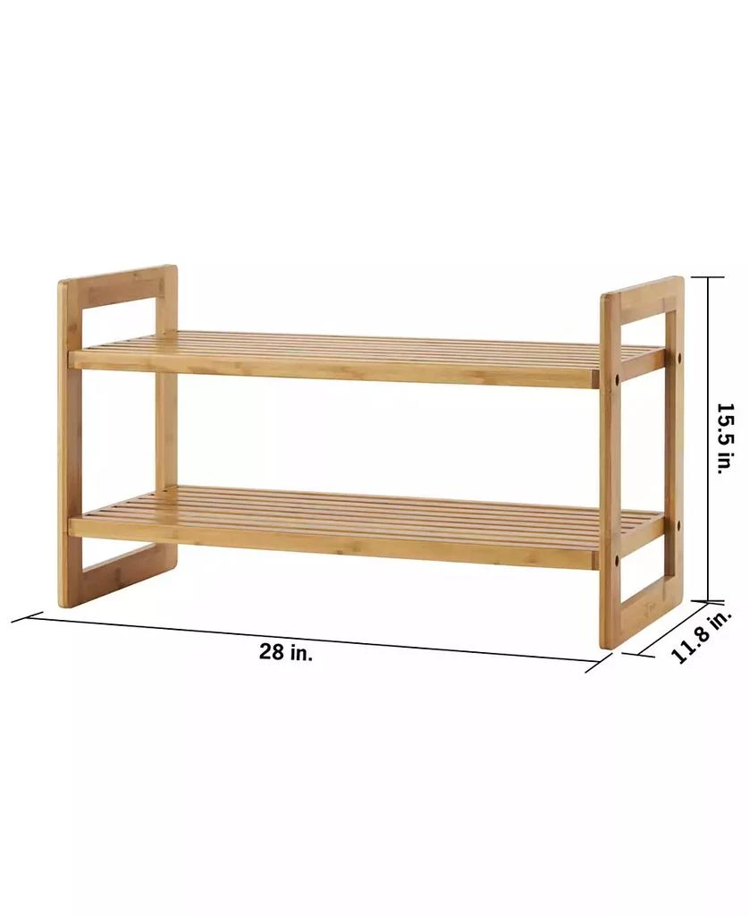 Bamboo Shoe Rack, Pack of 2 商品