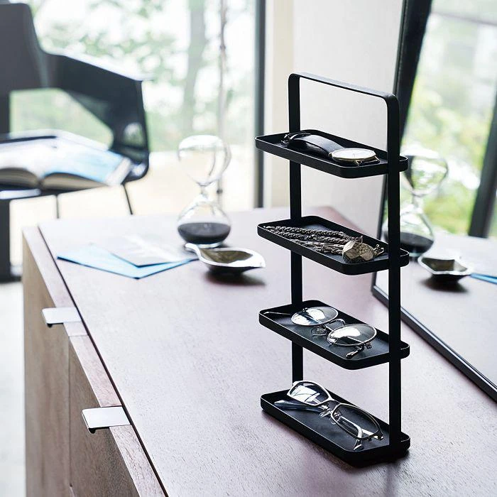 商品Yamazaki|Tower 4-Tier Accessory Tray,价格¥262,第5张图片详细描述