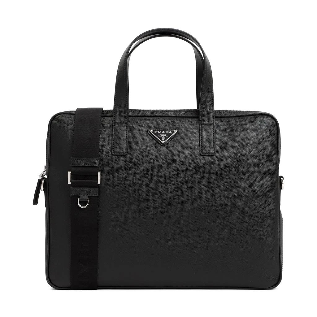 商品Prada|PRADA  LEATHER WORK BAG,价格¥16933,第1张图片