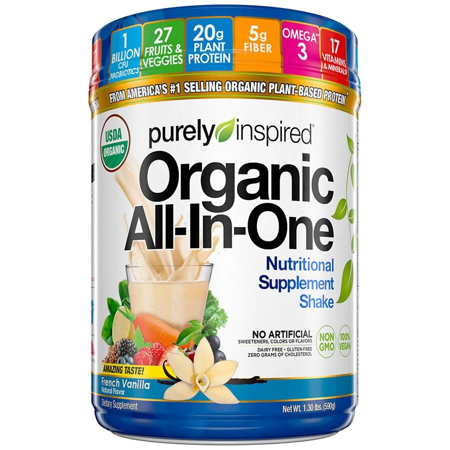 商品Purely Inspired|All-in-One Meal French Vanilla,价格¥179,第1张图片