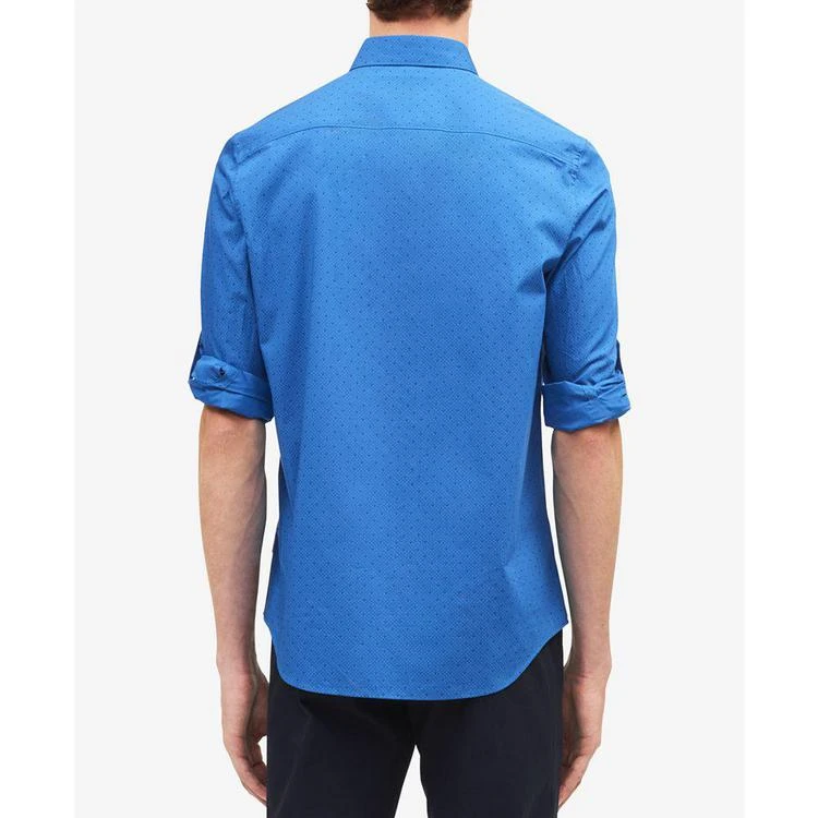 商品Calvin Klein|Men's Dot-Print Shirt,价格¥141,第2张图片详细描述