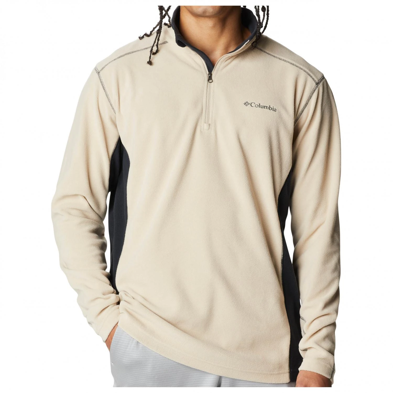 商品【商品预售7天】 Columbia|Columbia 男士抓绒衣 0050759ANCIENTFOSSILBLACK 黑色,价格¥479,第1张图片