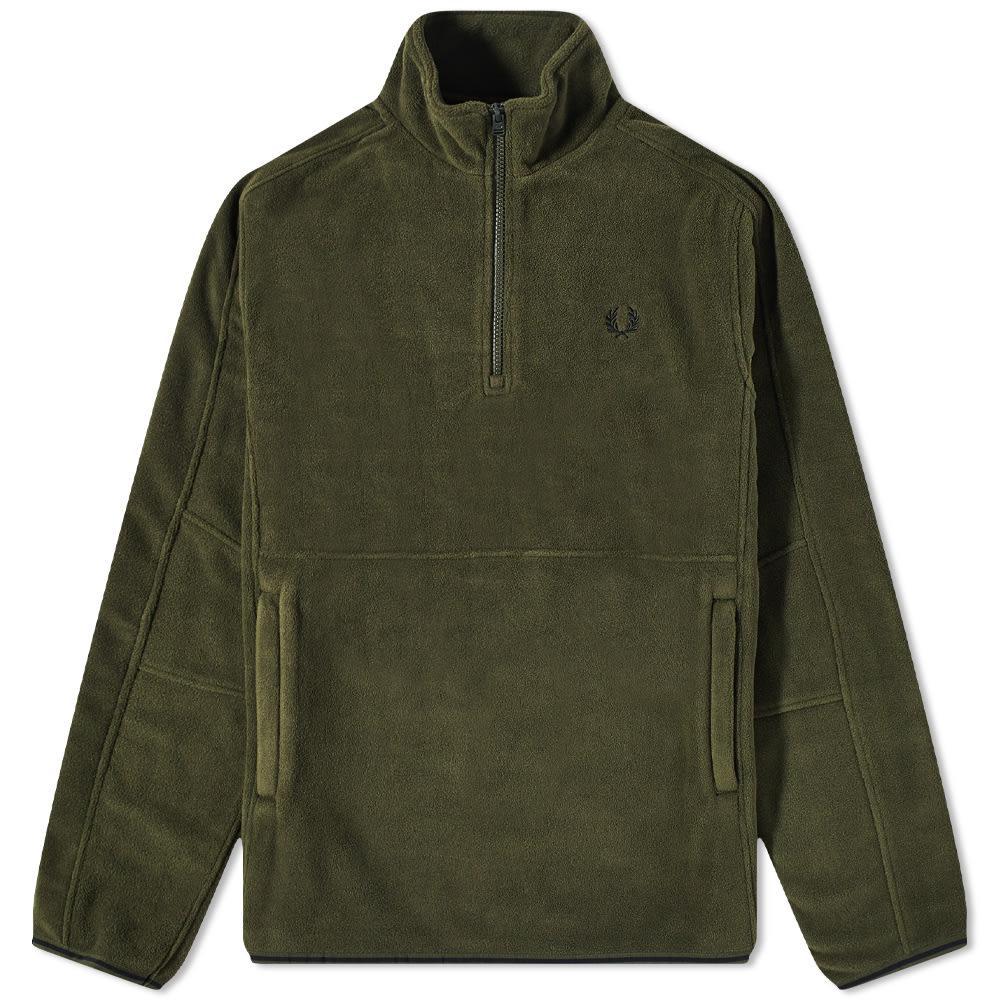 商品Fred Perry|Fred Perry Polar Fleece Quarter Zip,价格¥581,第1张图片