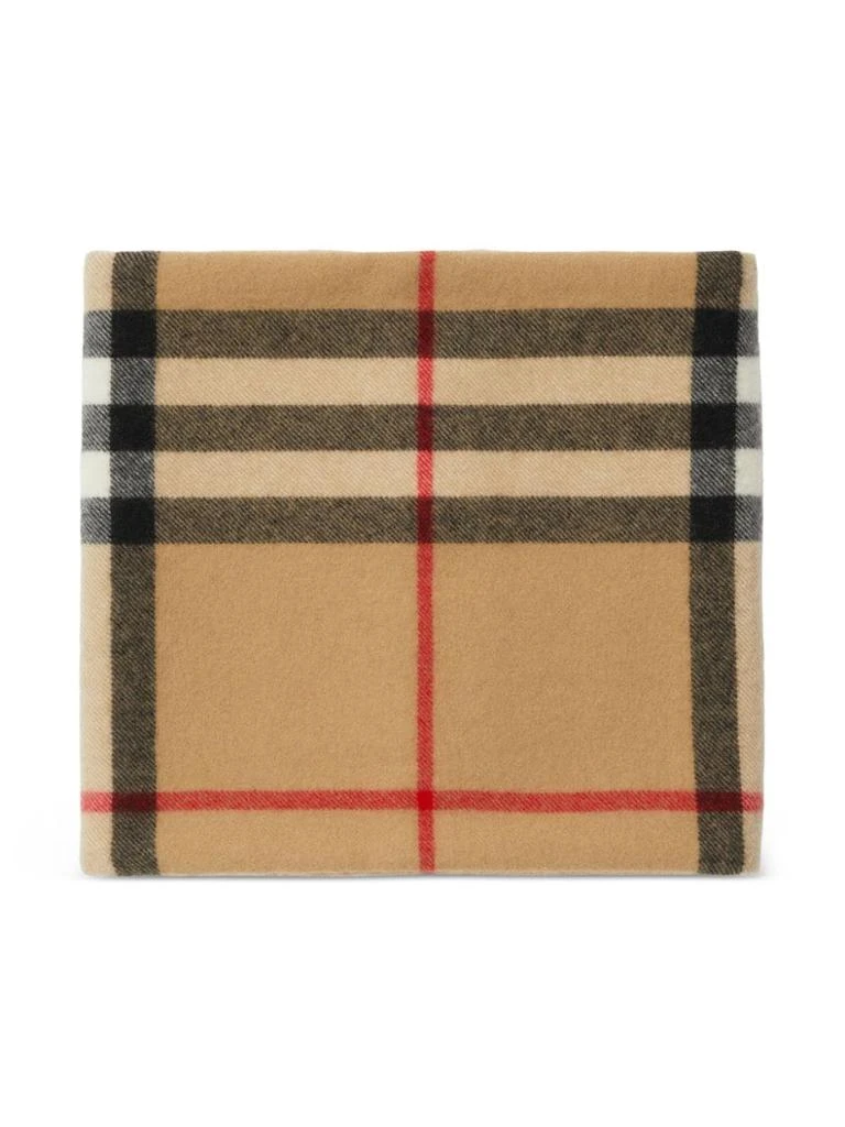 商品Burberry|BURBERRY - Check Motif Cashmere Scarf,价格¥4704,第4张图片详细描述