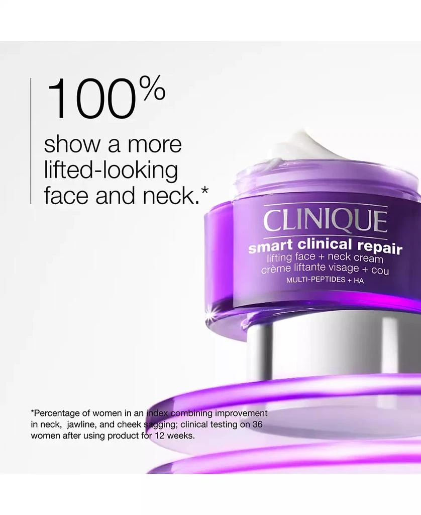 商品Clinique|Smart Clinical Repair Lifting Face + Neck Cream, 1.7 oz.,价格¥524,第3张图片详细描述
