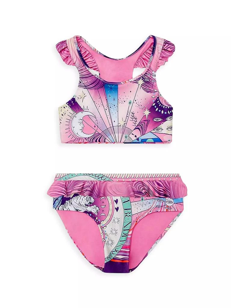 商品Agua Bendita|Little Girl's &amp; Girl's Returning To The Roots Keily Eter Bikini,价格¥281,第1张图片