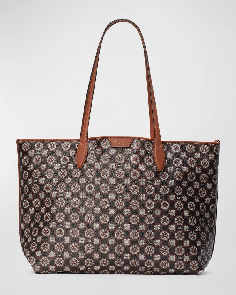 商品Kate Spade|medium monogram coated canvas tote bag,价格¥1041,第1张图片