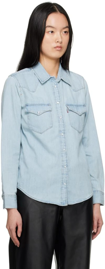 商品Levi's|Blue Western Denim Shirt,价格¥251,第2张图片详细描述