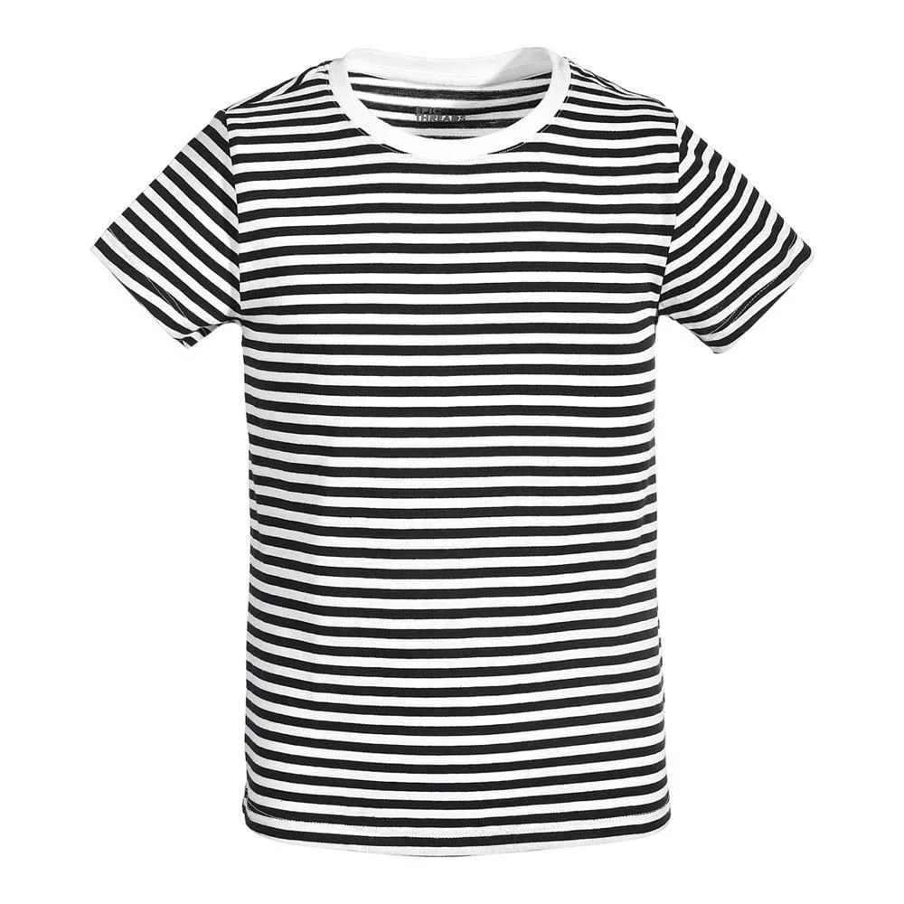 商品Epic Threads|Big Girls Striped Tee, Created For Macy's,价格¥74,第1张图片