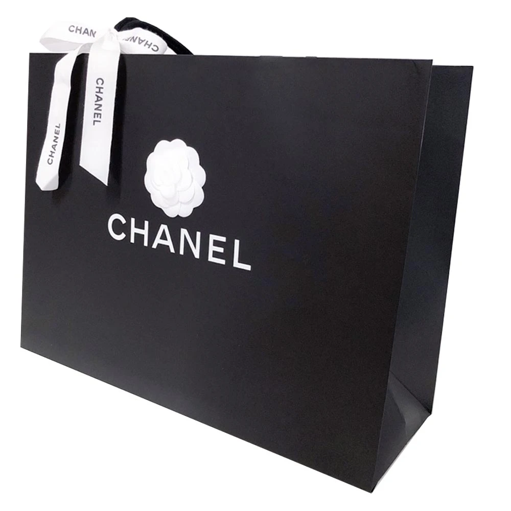 商品[国内直发] Chanel|香奈儿 SS22 纯色短袖T恤针织衫 女款 黑色,价格¥9475,第2张图片详细描述