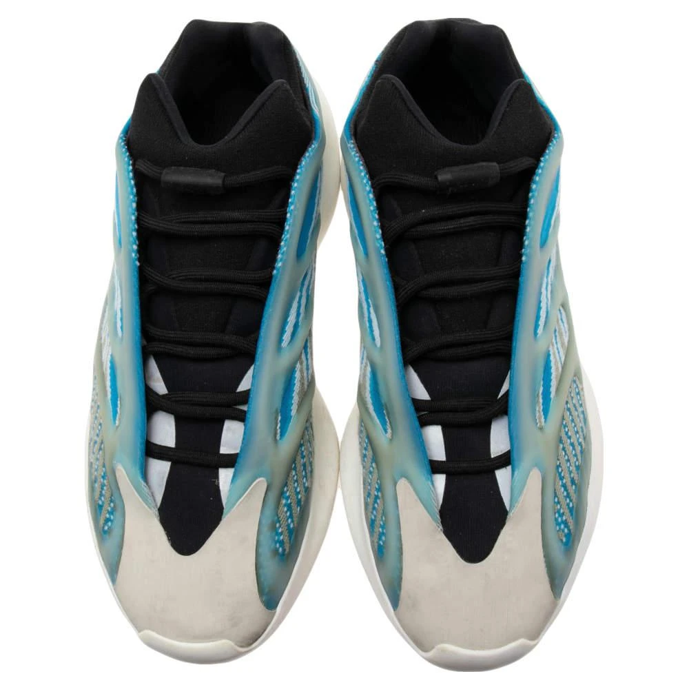 商品[二手商品] YEEZY|Yeezy x Adidas Multicolor Fabric And Rubber 700 V3 Arzareth Sneakers Size 45 2/3 ,价格¥1269,第3张图片详细描述