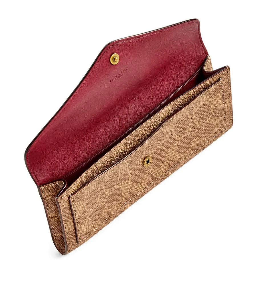 商品Coach|Leather Signature Wyn Wallet,价格¥1696,第2张图片详细描述