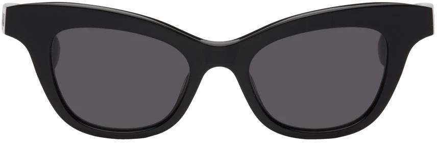 商品Alexander McQueen|Black Cat-Eye Sunglasses,价格¥901,第1张图片