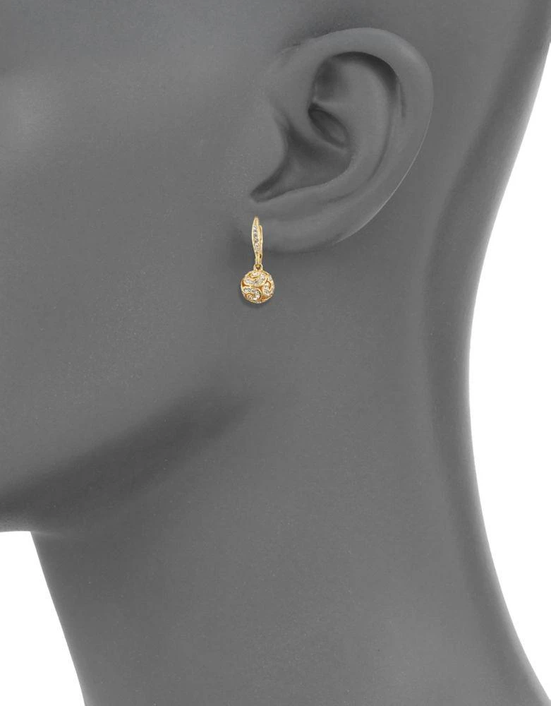 商品Nadri|Pave Swirl Drop Earrings,价格¥193,第2张图片详细描述