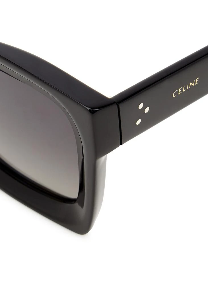 商品Celine|Black oversized sunglasses,价格¥3772,第3张图片详细描述