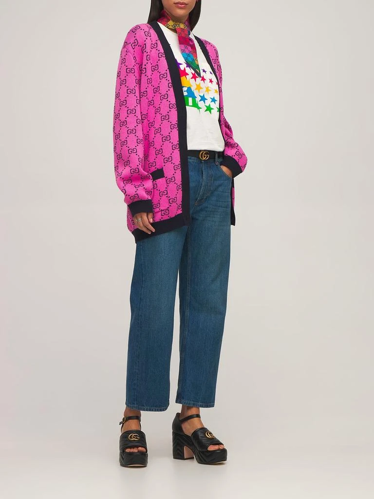 商品Gucci|Printed Cotton Jersey T-shirt,价格¥4234,第1张图片详细描述