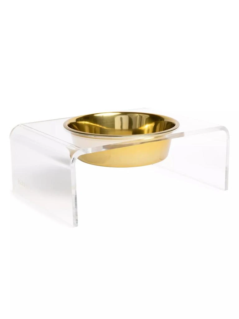 商品Hiddin|Clear Single Bowl Pet Feeder,价格¥592,第1张图片