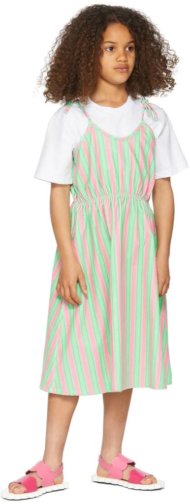 商品Marni|Kids Pink Strap Flower Sandals,价格¥978,第5张图片详细描述