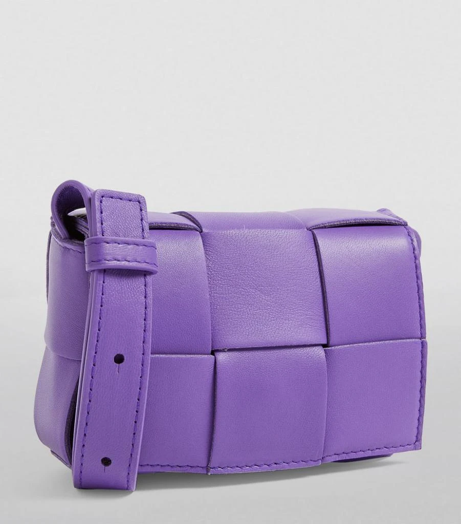 商品Bottega Veneta|Mini Leather Cassette Cross-Body Bag,价格¥10350,第3张图片详细描述