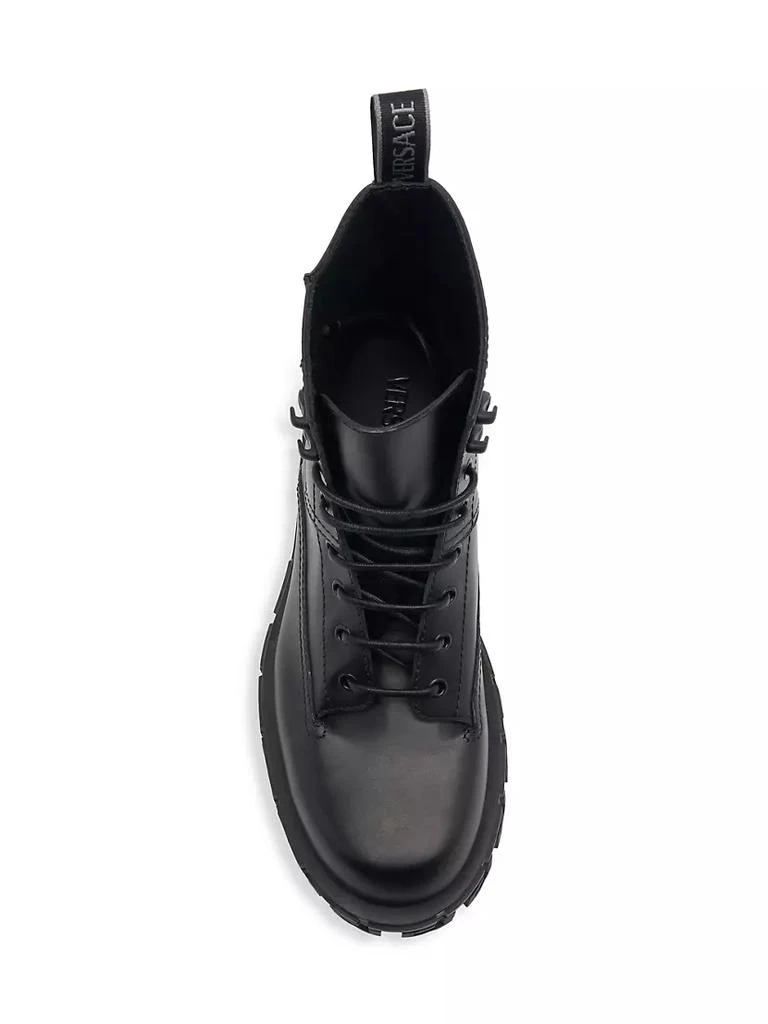 商品Versace|Calf Leather Combat Boots,价格¥8054,第5张图片详细描述