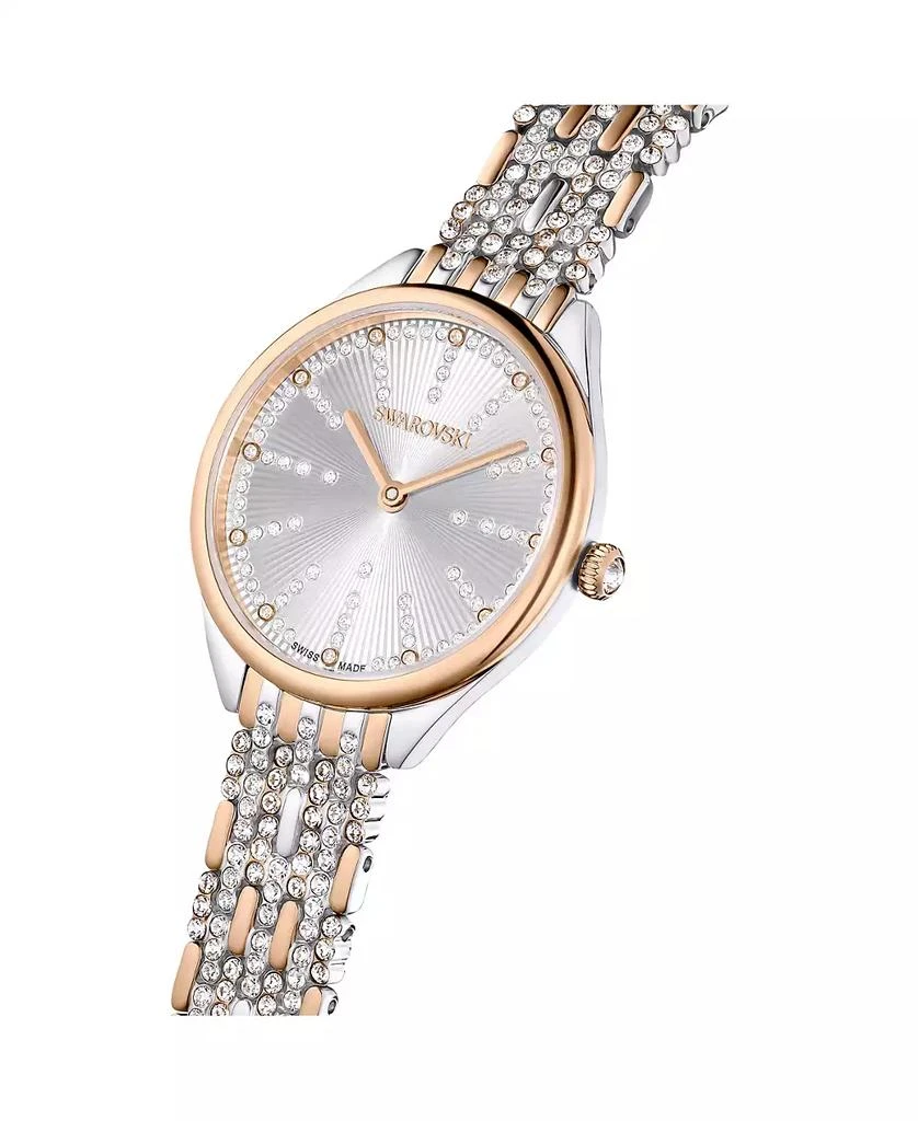 商品Swarovski|Women's Quartz Attract Mixed Metal Watch, Swiss Made 30mm,价格¥1988,第4张图片详细描述