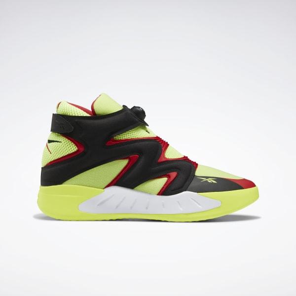 男款 锐步 Instapump Fury Zone 复古篮球鞋 荧光绿商品第1张图片规格展示