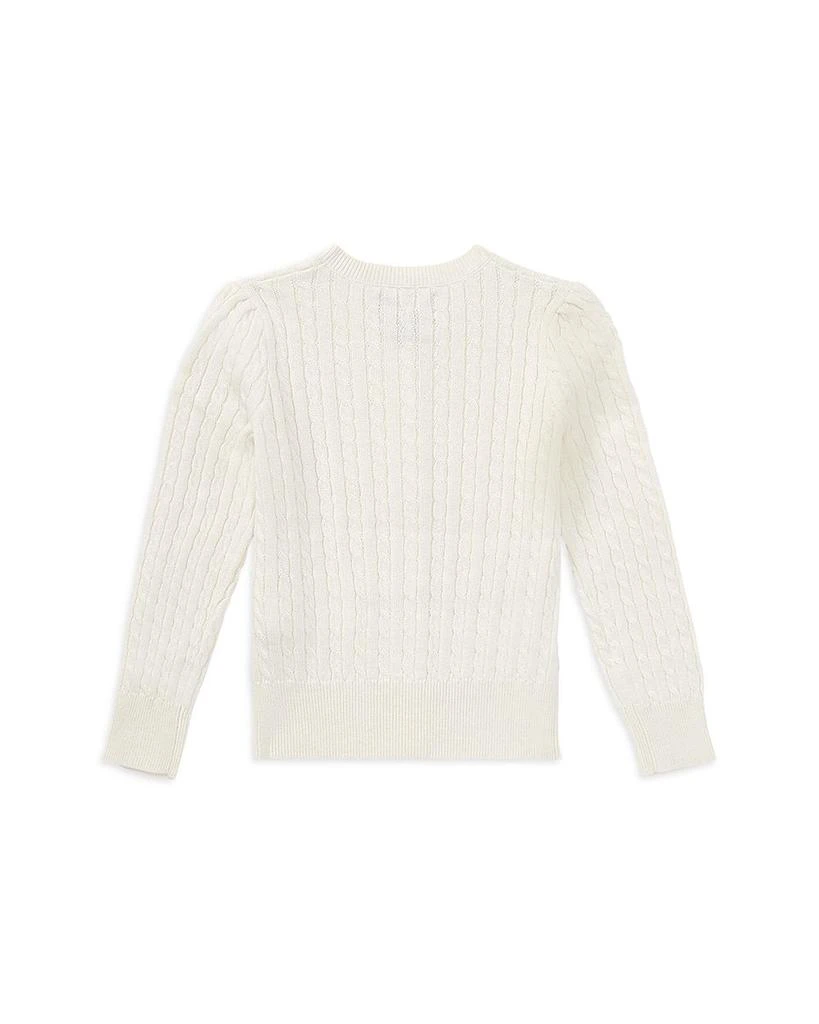 商品Ralph Lauren|赵露思同款女大童纯棉针织开衫,价格¥477,第2张图片详细描述
