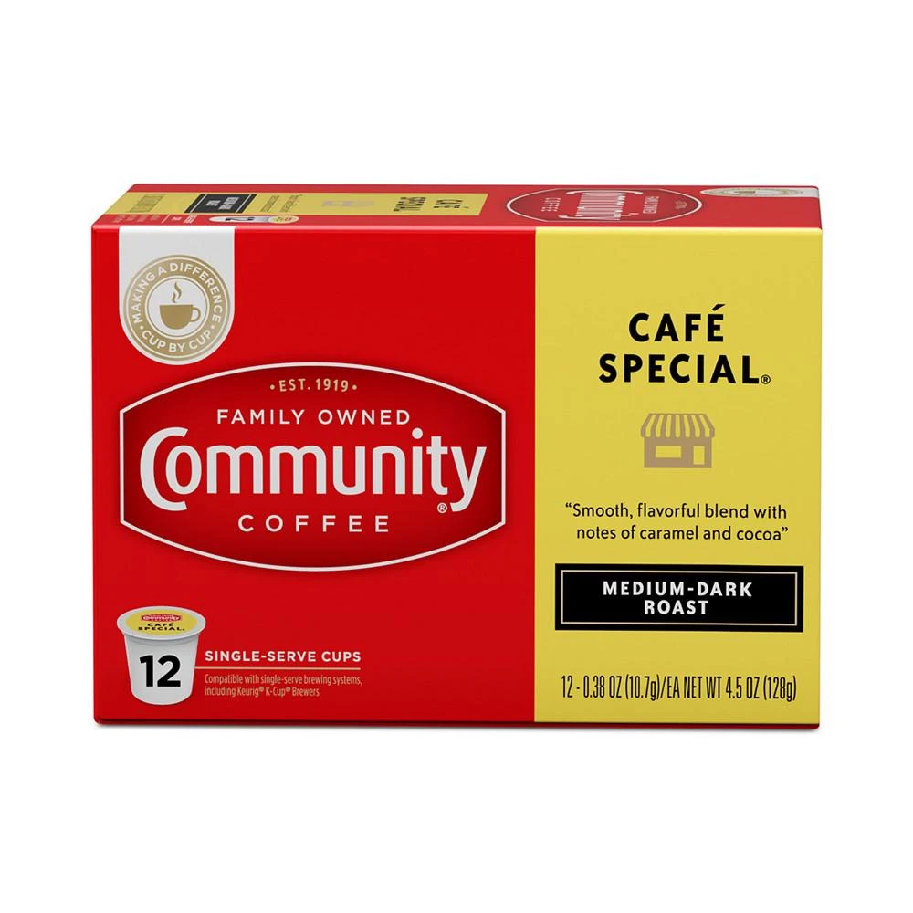 Café Special Medium-Dark Roast Single Serve Pods, Keurig K-Cup Brewer Compatible, 72 Ct 商品
