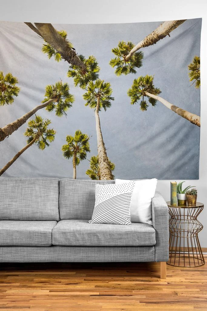 商品DENY Designs|Ann Hudec Paradise Palm Trees Tapestry,价格¥169,第1张图片