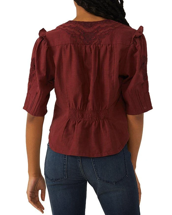 商品Free People|Laurie Embroidered Blouse,价格¥219,第2张图片详细描述