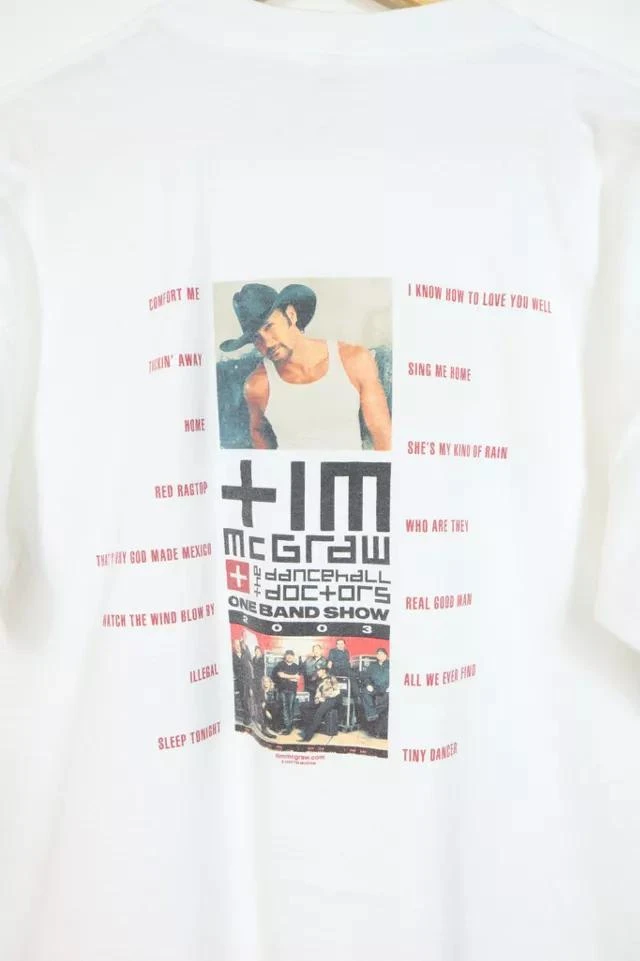 商品Urban Outfitters|Vintage Tim Mcgraw and The Dancehall Doctors Tee,价格¥635,第3张图片详细描述