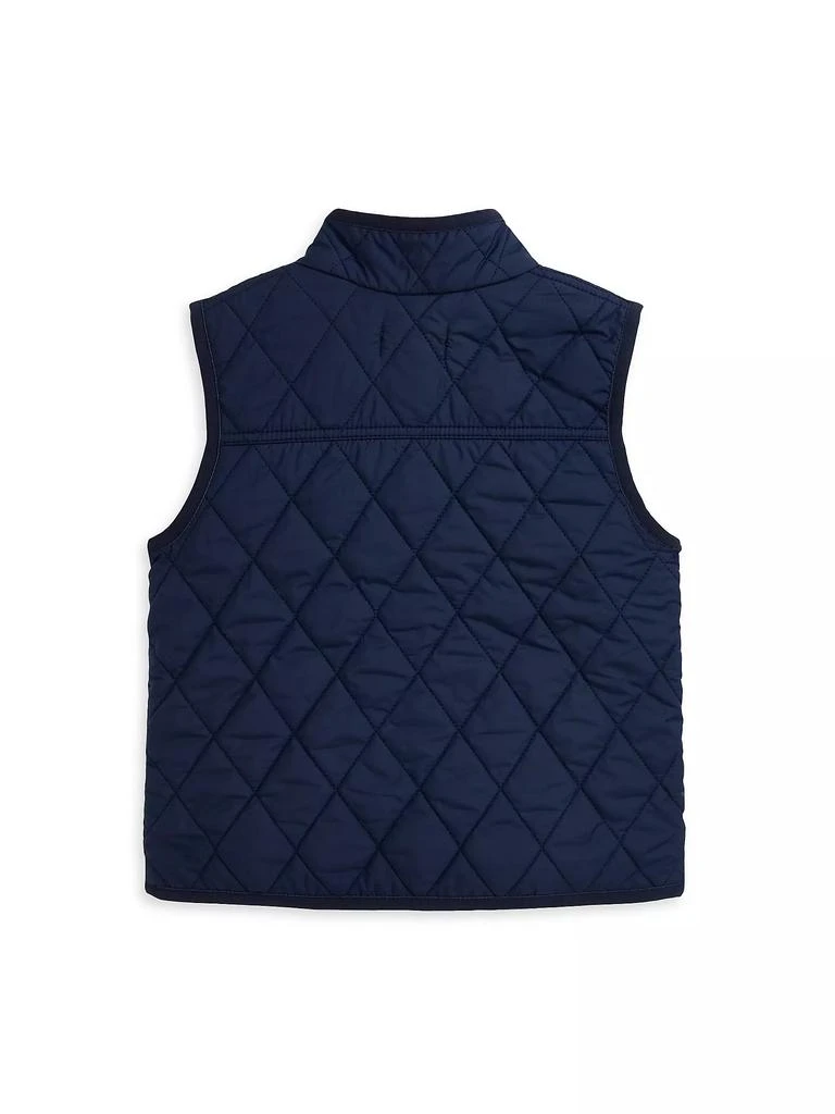 商品Ralph Lauren|Little Boy's & Boy's Quilted Vest,价格¥561,第3张图片详细描述