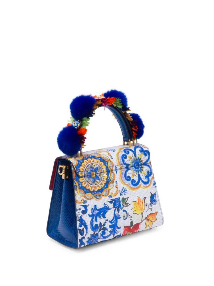商品Dolce & Gabbana|Painted Welcome Handbag,价格¥29743,第4张图片详细描述