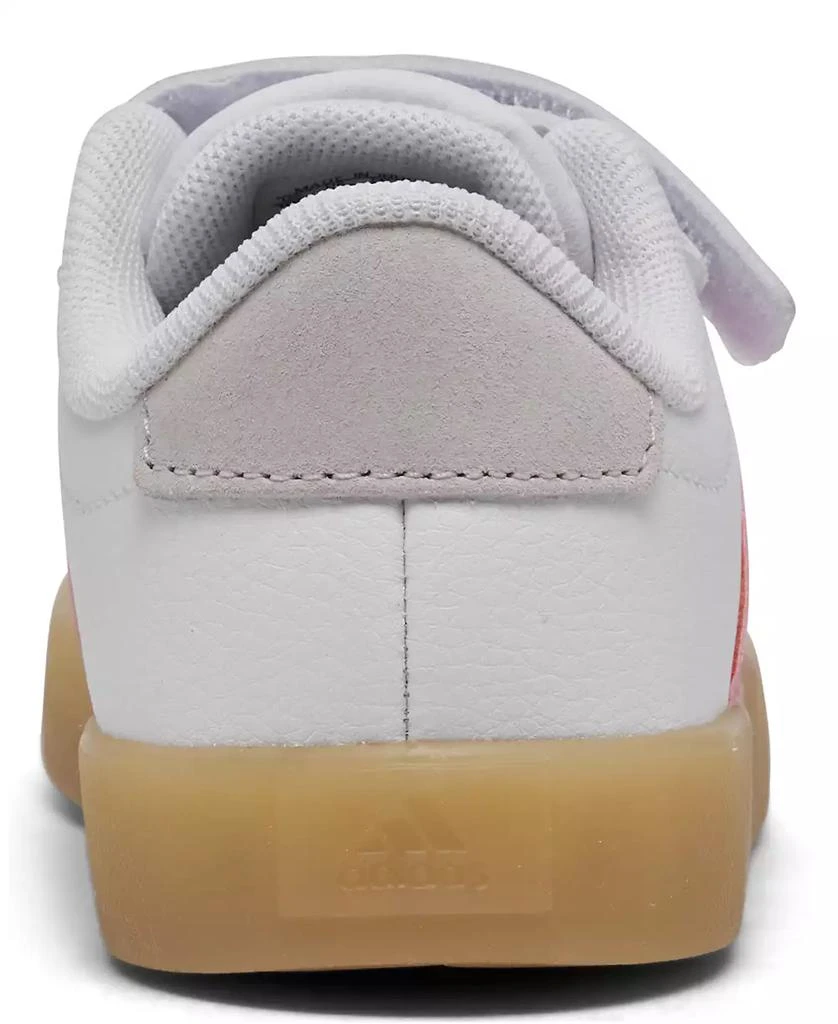 商品Adidas|Toddler Girls VL Court 3.0 Fastening Strap Casual Sneakers from Finish Line,价格¥370,第4张图片详细描述