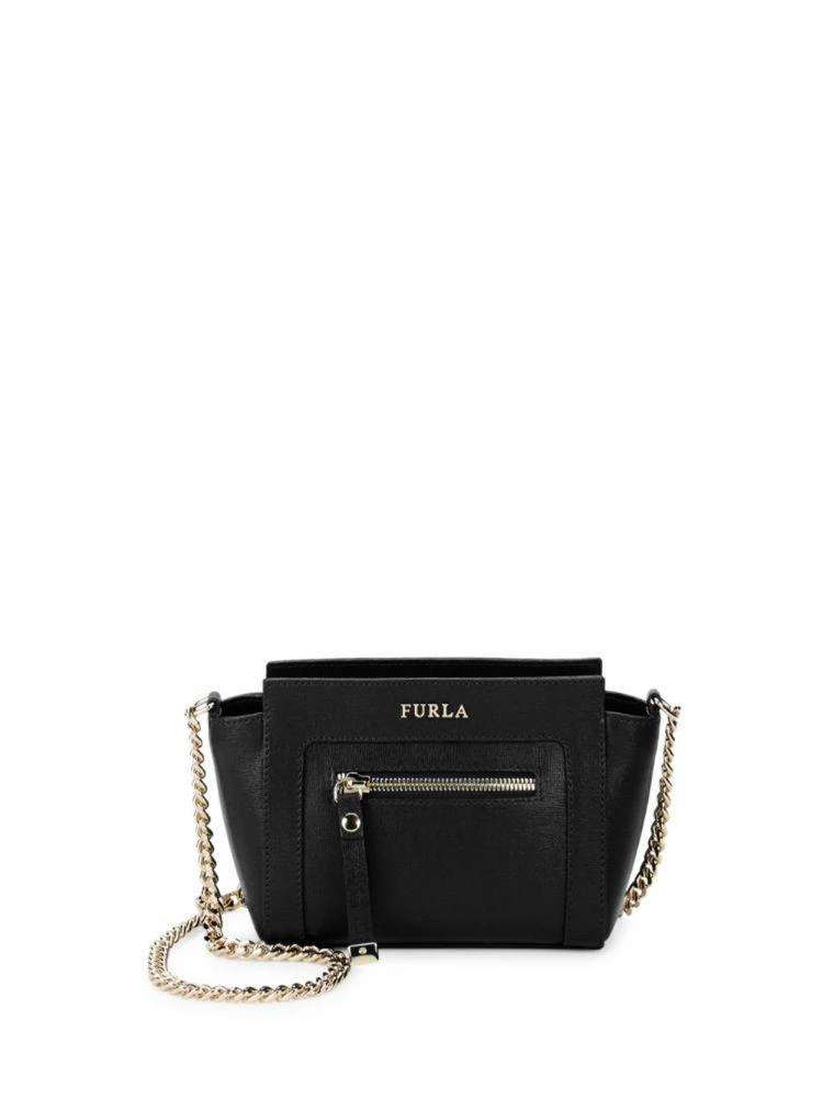 商品Furla|Ginevra Leather Mini Crossbody Bag,价格¥944,第1张图片