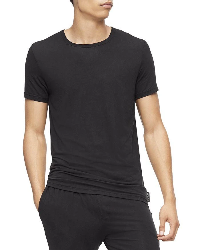 商品Calvin Klein|Ultra Soft Stretch Solid Tee,价格¥180,第1张图片