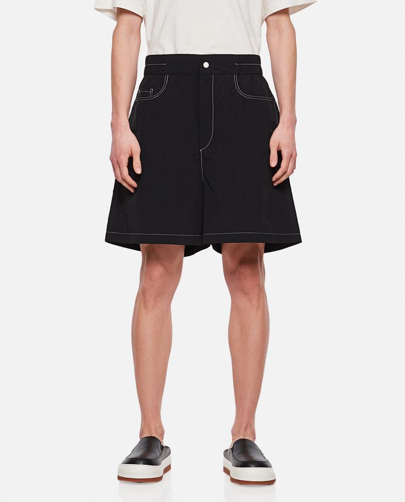 商品SUNNEI|SUNNEI X BIFFI stretch shorts trousers,价格¥929,第1张图片