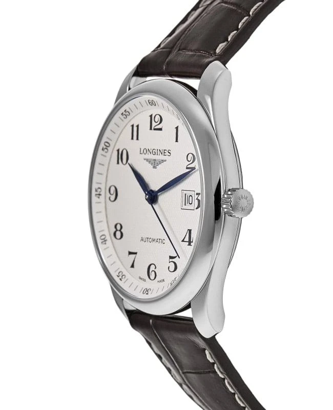 商品Longines|Longines Master Collection Automatic 40mm Silver Dial Brown Leather Men's Watch L2.793.4.78.3,价格¥11711,第3张图片详细描述