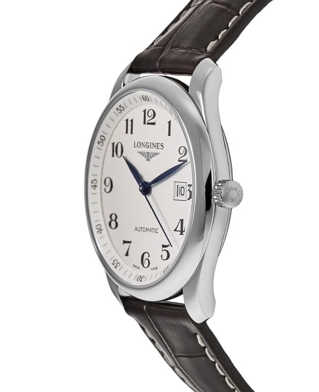 商品Longines|Longines Master Collection Automatic 40mm Silver Dial Brown Leather Men's Watch L2.793.4.78.3,价格¥12841,第3张图片详细描述