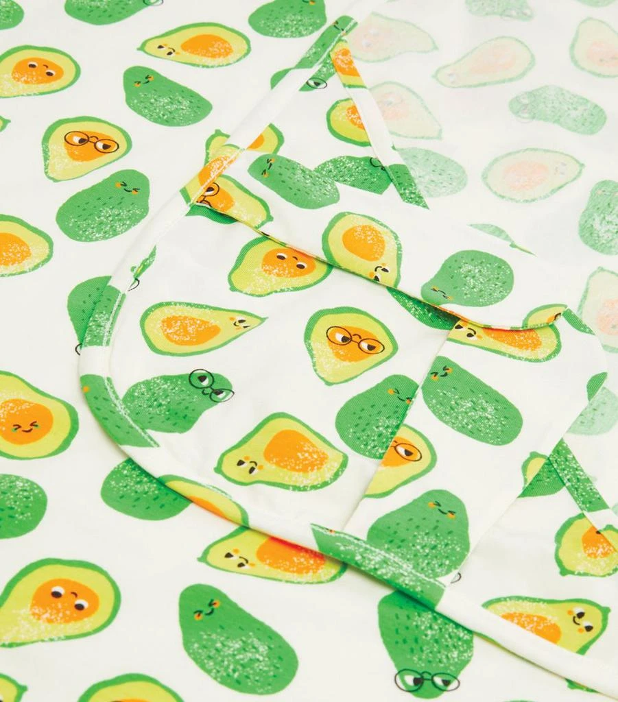 商品The Bonnie Mob|Organic Cotton Avocado Blanket (100cm x 100cm),价格¥293,第3张图片详细描述