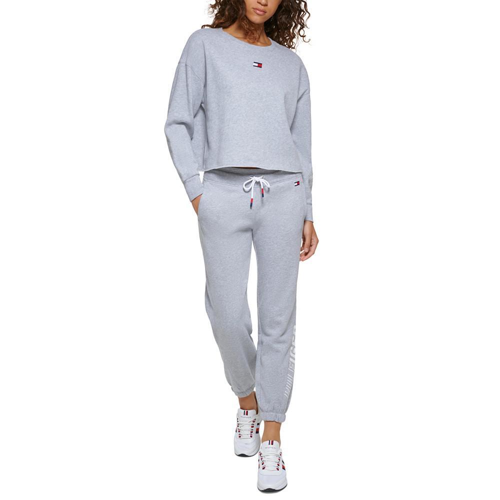 商品Tommy Hilfiger|Women's Fleece Cropped Sweatshirt,价格¥207,第1张图片